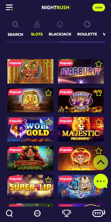 thrills casino game